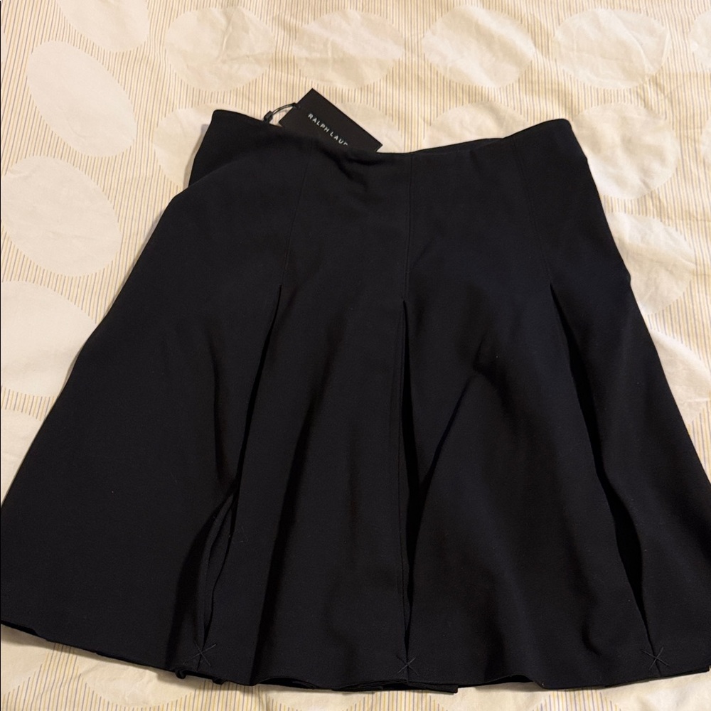 Ralph Lauren Black A-Line Skirt